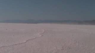 Burkland Bonneville Salt Flats LandSpeedVideoRacingcom [upl. by Esidarap459]