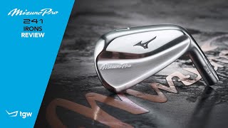 Mizuno Pro 241 Irons Review by TGW [upl. by Daahsar]