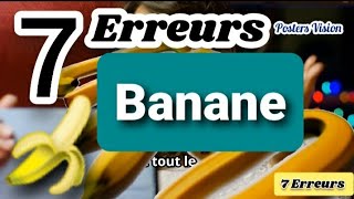 8 erreurs à éviter avant de manger les Bananes Astuces cuisine Conservation de fruits Recette Mixée [upl. by Sirromaj]