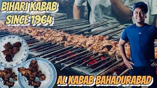 Al Kabab Kheeri Boti  Pioneer Of Bihari Kabab Since 1964  Oldest BBQ Spot  Street Food Karachi [upl. by Valaree966]