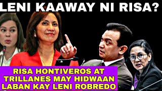 LENI ROBREDO MAGKAAWAY LABAN KAY RISA HONTIVEROS AT TRILLANES ITINAKWIL NA SA KAKAMPINK [upl. by Murphy]