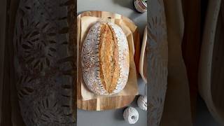 My Easy Sourdough Design Trick Timelapsed food [upl. by Oos562]