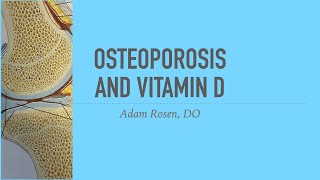 Osteoporosis osteopenia and low vitamin D fragility fractures [upl. by Yssac]