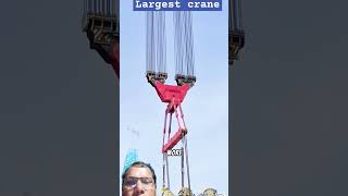 Largest crane crane construction automobile excavator technology cliff adventuretravel fun [upl. by Gorden]