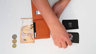 TRAVANDO Slim Wallet quotLONDONquot [upl. by Darian]