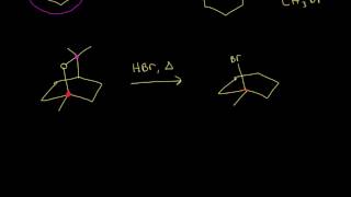 Acidic cleavage of ethers  Alcohols ethers epoxides sulfides  Organic chemistry  Khan Academy [upl. by Ihcego]