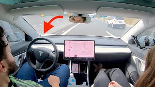 250km de TESLA DIRIGINDO SOZINHO no BRASIL Autopilot [upl. by Alfi141]