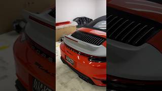 we made a sport classic ducktail for a convertible Porsche turbo s [upl. by Drawd]