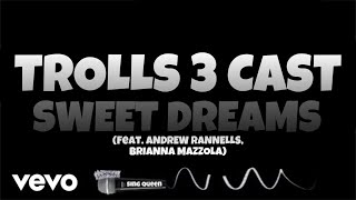 TROLLS 3 Cast  Sweet Dreams Karaoke Version • Sing Queen [upl. by Mosenthal]