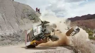 Dakar Rally Crashes Compilation [upl. by Yenmor549]