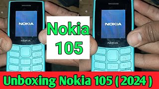 Nokia 105 4G unboxing video 2024  Nokia 105 Full review and unboxing  Nokia keypad phone unboxing [upl. by Canning]