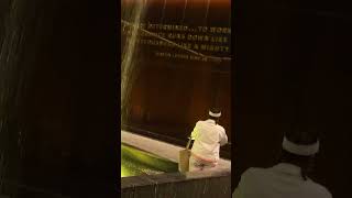 Contemplative Court at African American History Museum washingtondc martinlutherking [upl. by Savil]