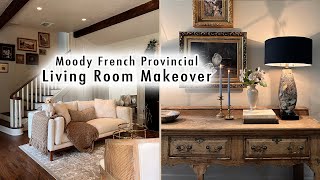 ENTRYWAY amp LIVING ROOM MAKEOVER Moody French Provincial  XO MaCenna [upl. by Nahte]