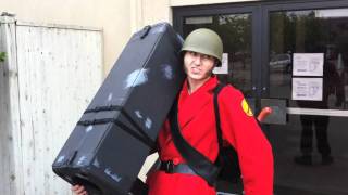 Team Fortress 2 Soldier Cosplay Anime North 2011 [upl. by Yks386]