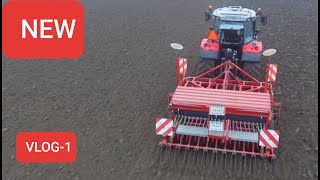 FARMVLOG 1 Millennial Farmer no Massey Ferguson yes [upl. by Heppman242]