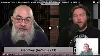 Matt Dillahunty Accused Of Punching Down On Would Be Believer Caller  Reaction [upl. by Shulock]