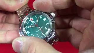 Vostok Automatic Fallschirmspringer  Parachute [upl. by Sirtimed]