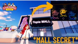 NEW MALL SECRET IN LIVETOPIA ROBLOX UPDATE 89 [upl. by Elisa]