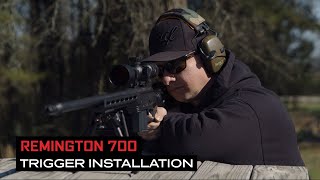 Timney Trigger Remington 700 Installation Tutorial [upl. by Nirrad]