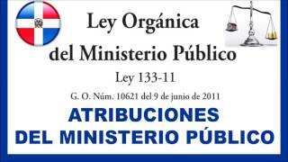 Atribuciones del ministerio público [upl. by Oahc]