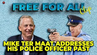 Libertarian VP Pick Mike ter Maat Addresses Police Career [upl. by Grigson]