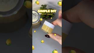 DIY Lemon Lip Scrub  Soft amp Smooth Lips at Home🍋✨ [upl. by Pate550]