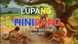 Lupang Hinirang  Philippine National Anthem REMASTERED [upl. by Aihseit435]