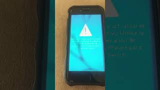 iPhone 7 It’s broken error shorts [upl. by Crispen918]