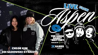 Chloe Kim amp Zoi SadowskiSynnott Multiple X Games Gold Medalists – UNLEASHED Podcast E402 [upl. by Onavlis]