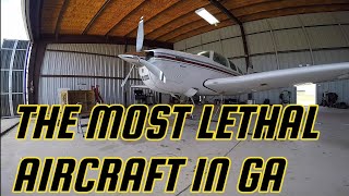 The Most Lethal Aircraft In General Aviation The Beechcraft Bonanza [upl. by Nipahc]