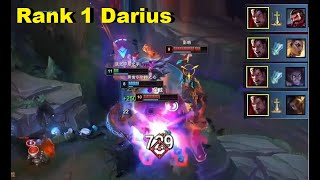 Rank 1 Darius  The Most Ferocious Darius Player Youve Ever Seenquot [upl. by Negam275]