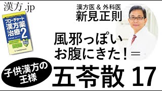 【漢方JP】風邪っぽい・お腹にきた＝五苓散17【新見正則が解説】 [upl. by Aicilra]