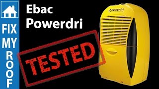 Ebac Powerdri 18L Dehumidifier Review [upl. by Leonsis113]