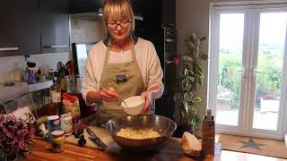 Learning to make Welsh Glamorgan Sausages with Mrs A [upl. by Edward]