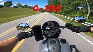 2022 Low Rider S Mic Test  Engine Sound Only Harley Davidson Stage 2 [upl. by Annaiek]