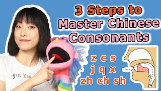 Stop Pronouncing These Chinese Sounds WRONG zh ch sh  z c s  j q x  Improve in 10 Mins [upl. by Siskind]