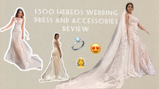 HEBEOS WEDDING DRESS REVIEW [upl. by Belak]