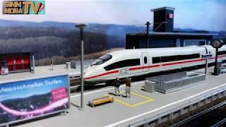 MODELLEISENBAHN  Abfahrt ICE 3 aus BIMMSBACH [upl. by Pugh]