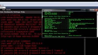 Setting up a Network Connection in Linux Backtrack [upl. by Blanch]