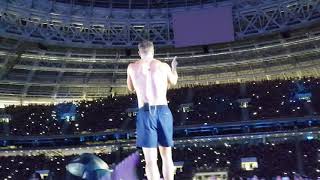 Imagine Dragons  Thunder  Luzhniki Stadium  Moscow 829 2018 [upl. by Brand169]