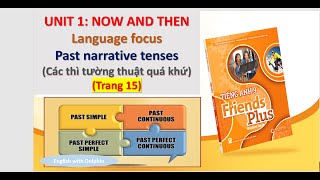 Unit 1  Trang 15  Past narrative tenses các thì tường thuật trong quá khứ sách Friends plus 9 [upl. by Enirehtac992]