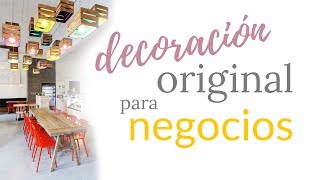 Decoración creativa para negocios [upl. by Oilejor906]