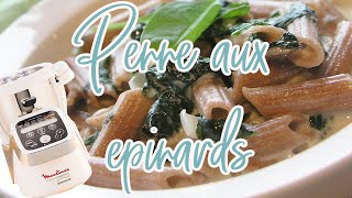 Recettes Companion — PENNE AUX EPINARDS ET AUX AMANDES [upl. by Akiras]