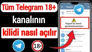 Bu Kanalın Telegramda Görüntülenememesi Nasıl Düzeltilir 2022  Telegram Kanalı görüntülenemiyor [upl. by Eelarual55]