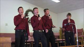 Our First Video Ever  Just A Little Talk With Jesus Redeemed Quartet  2015 [upl. by Monk953]