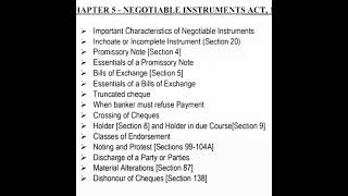 NEGOTIABLE INSTRUMENT ACT 1881 IMPORTANT QUESTIONS DECEMBER 2024 [upl. by Nahshon]