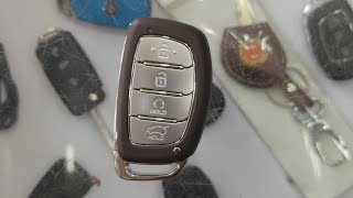 Hyundai Creta  Alcazar  New i20Aura  i10 Nios  Venue Smart Key KeylessGo Battery🔋 Change [upl. by Esinyt63]