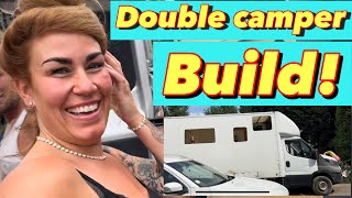 £200 Transit CAMPER CONVERSION Start of the £1000🤦🏼‍♂️LUTON BUBGET CAMPER [upl. by Jerol]