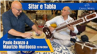 SITAR Indiano e TABLA con Paolo Avanzo e Maurizio Murdocca [upl. by Latimore146]