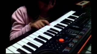 Una clienta probando su organeta Casio SA 76 [upl. by Ettigirb317]